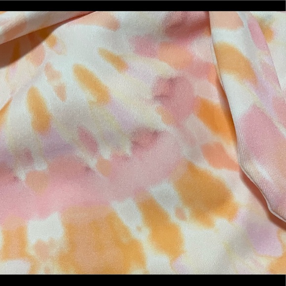 GB Girl.. Girls Big Girls Bandeau High Waisted Two-Piece Swimsuit Tie Dye - Picture 6 of 7